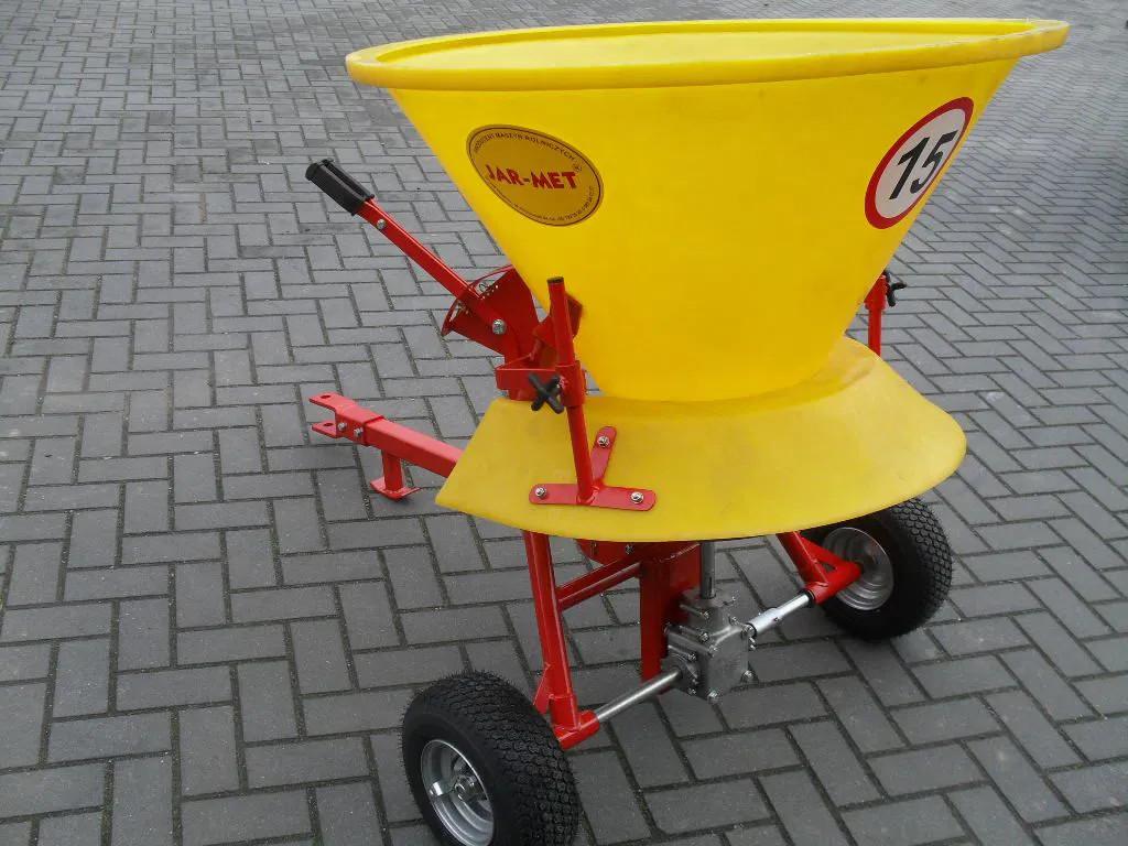 Jar-Met Wielaangedrven / getrokken Kunstmest en zout strooie, Overige, Gewasbescherming en Bemesting
