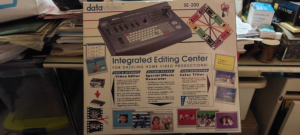 Datavideo SE-200 Geïntegreerd Videobewerkingscentrum, Ophalen of Verzenden, Overige soorten, Overige typen