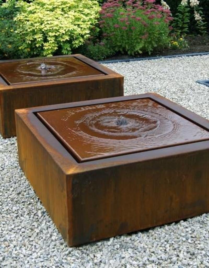 Super mooie grote watertafel 120x120x40, Ophalen of Verzenden, Fontein