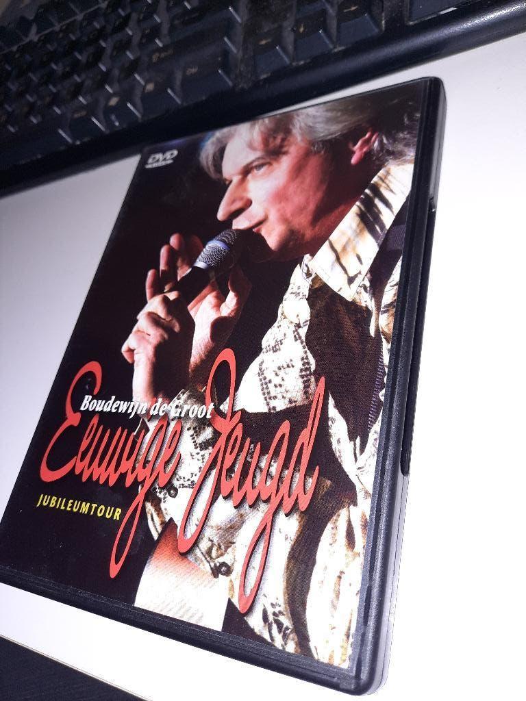 DVD Boudewijn De Groot – Eeuwige Jeugd Jubileumtour, Alle leeftijden, Ophalen, Zo goed als nieuw