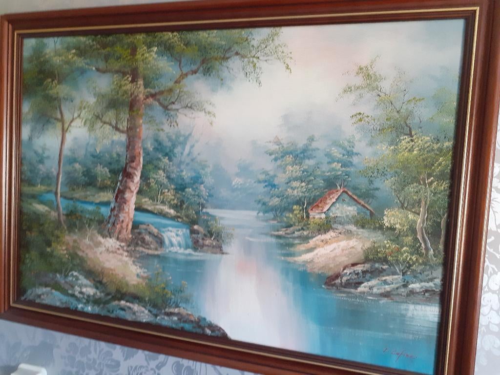 schilderij, Antiek en Kunst, Kunst | Schilderijen | Klassiek, Ophalen