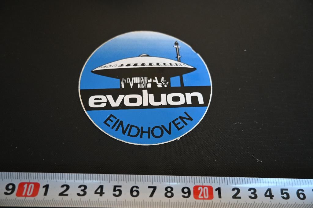sticker EHV EVOLUON Eindhoven  PHILIPS, Ophalen, Zo goed als nieuw, Sticker