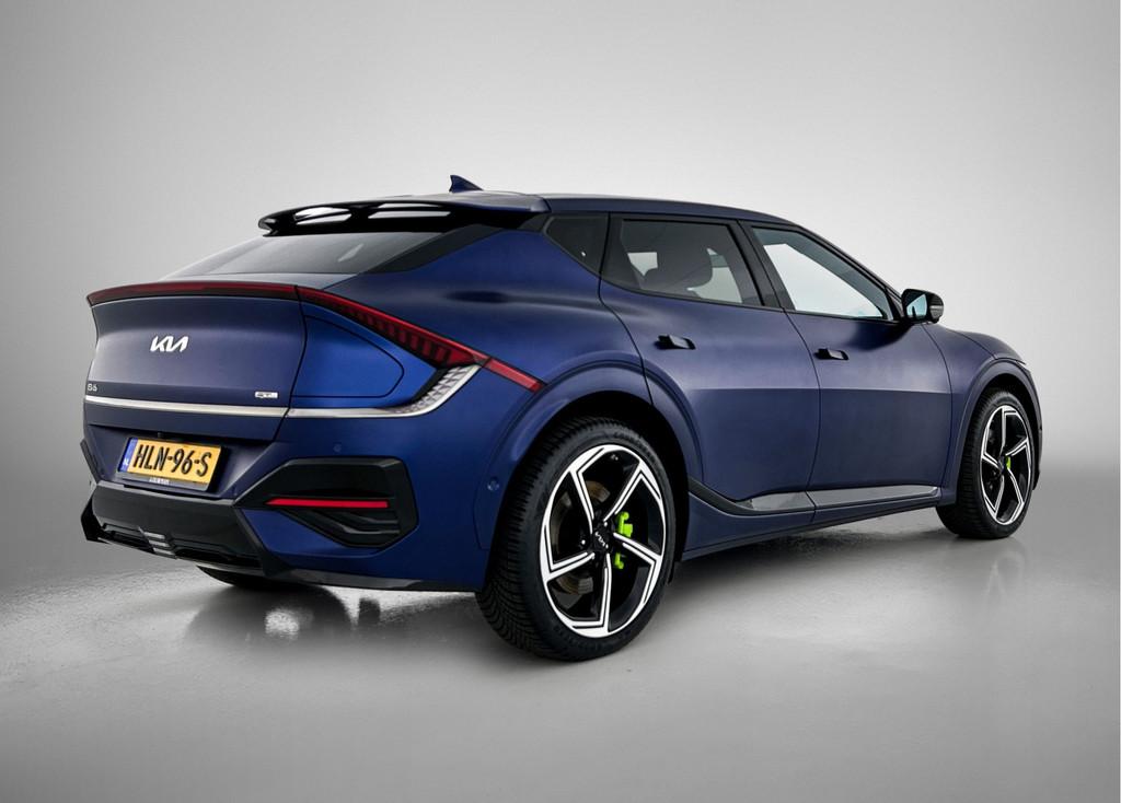 Kia Ev6 GT-Line AWD 84 kWh 21Inch | Matte Lak | Keramische C, 12 maanden, 1800 kg, Blauw, Origineel Nederlands