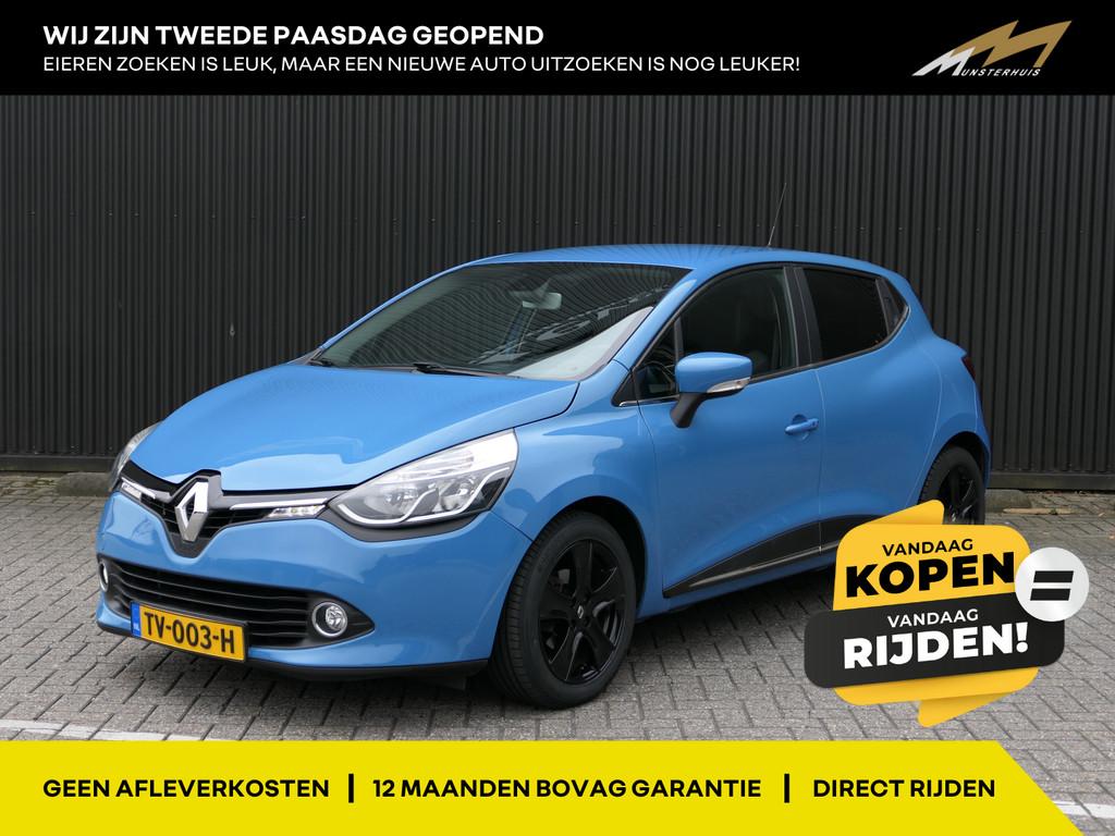 Renault Clio 1.2 Expression - AUTOMAAT! - Clima - Sensor ach, Euro 5, Stof, Gebruikt, Zwart