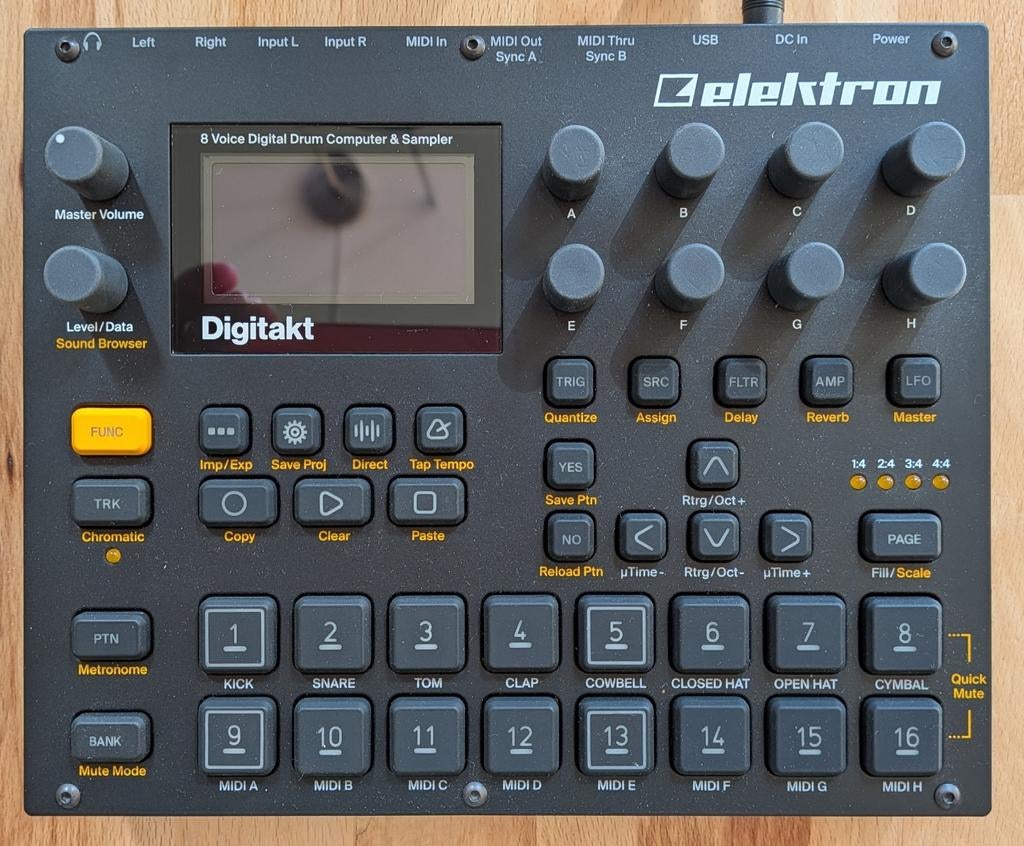 Elektron Digitakt 1 in perfecte staat, Muziek en Instrumenten, Drumcomputers, Ophalen, Zo goed als nieuw, Overige merken