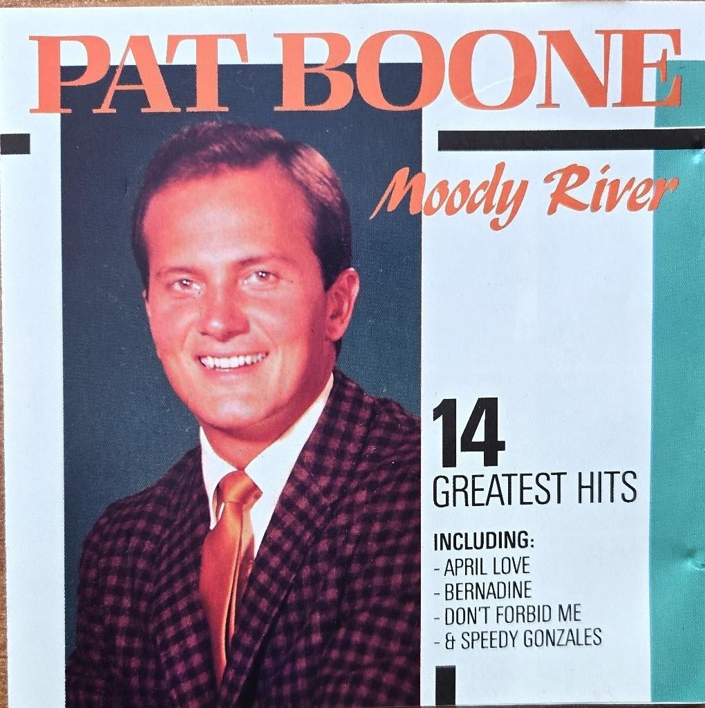 Pat Boone ‎– Moody river = 60's = 1,99, Ophalen of Verzenden, 1960 tot 1980, Zo goed als nieuw