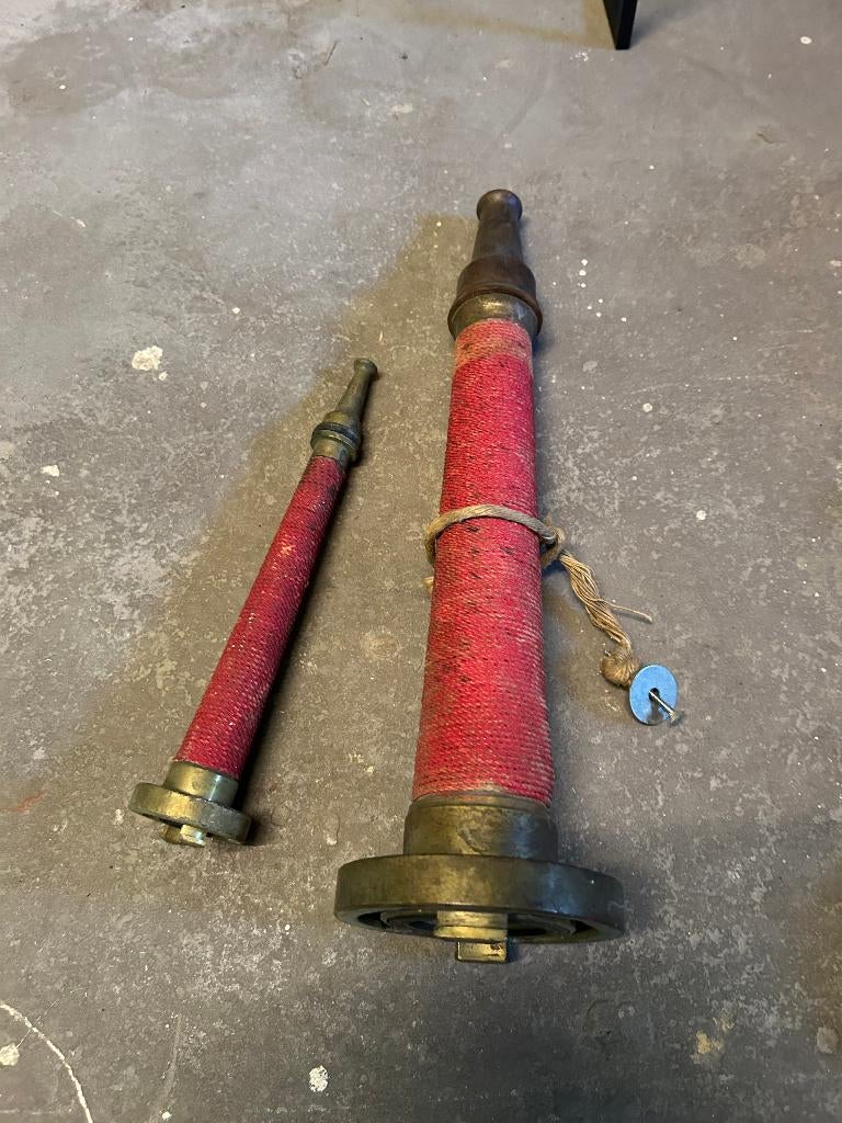 straalpijp, Ophalen, Gebruikt, Brandblusser