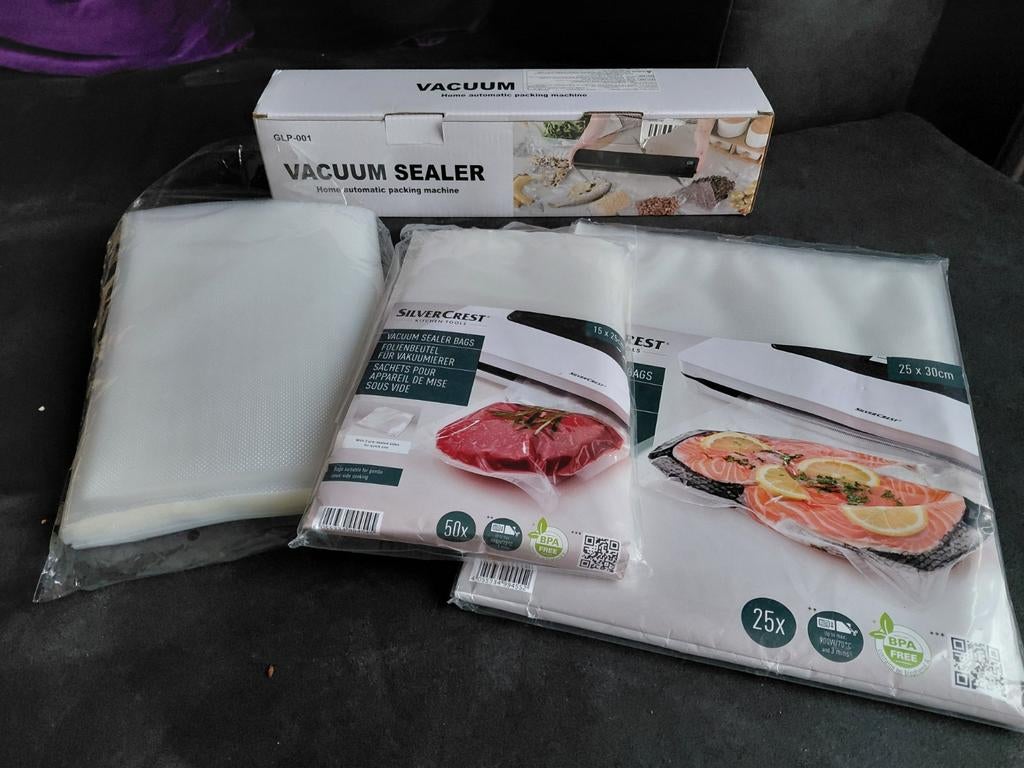 Vacuümsealer zo goed als nieuw, incl. 3 zakken, Ophalen, Zo goed als nieuw