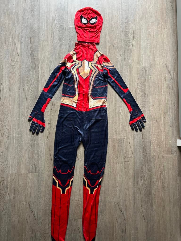 Spiderman Pak - Maat 170 - Zo goed als nieuw, Kinderen en Baby's, Carnavalskleding en Verkleedspullen, Ophalen of Verzenden, Zo goed als nieuw