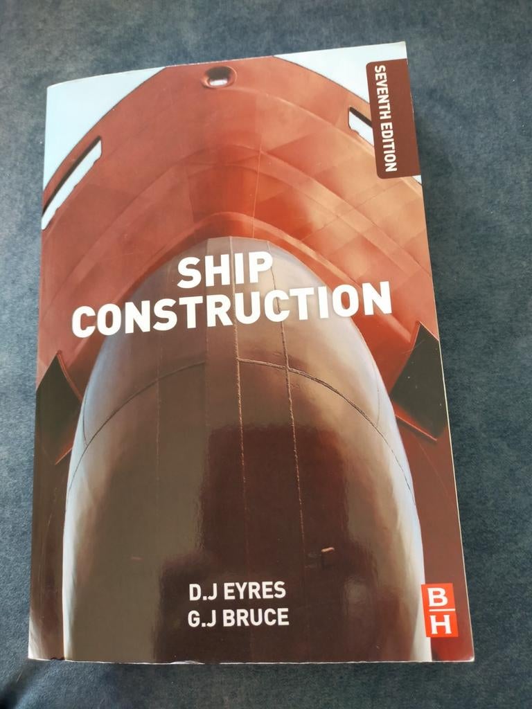 Ship Construction Studieboek Maritieme Techniek, Boeken, Techniek, Zo goed als nieuw, Overige onderwerpen, Ophalen of Verzenden
