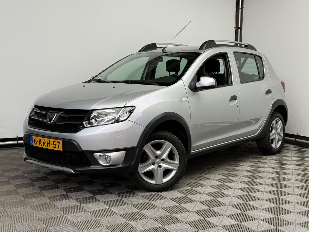 Dacia Sandero 0.9 TCe Stepway Lauréate Airco Navi NL Auto, Voorwielaandrijving, Stof, Gebruikt, Met garantie (alle)