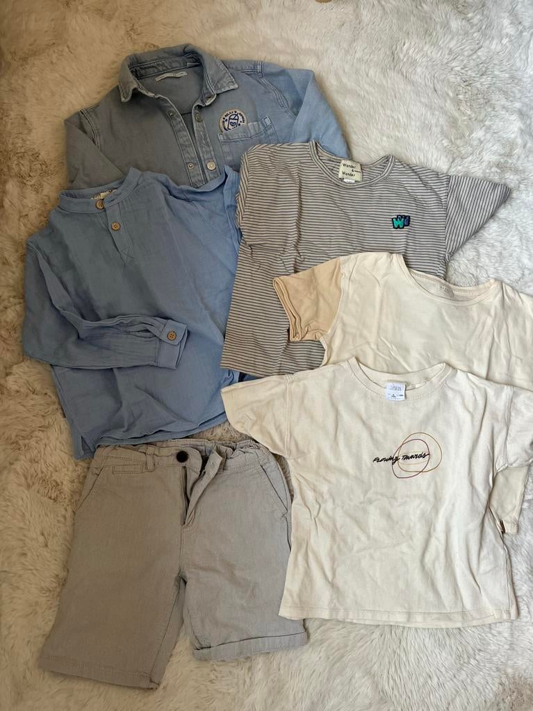 Kinder merkkleding pakket jongen maat 104 110, Ophalen of Verzenden, Zo goed als nieuw, Meisje, Shirt of Longsleeve