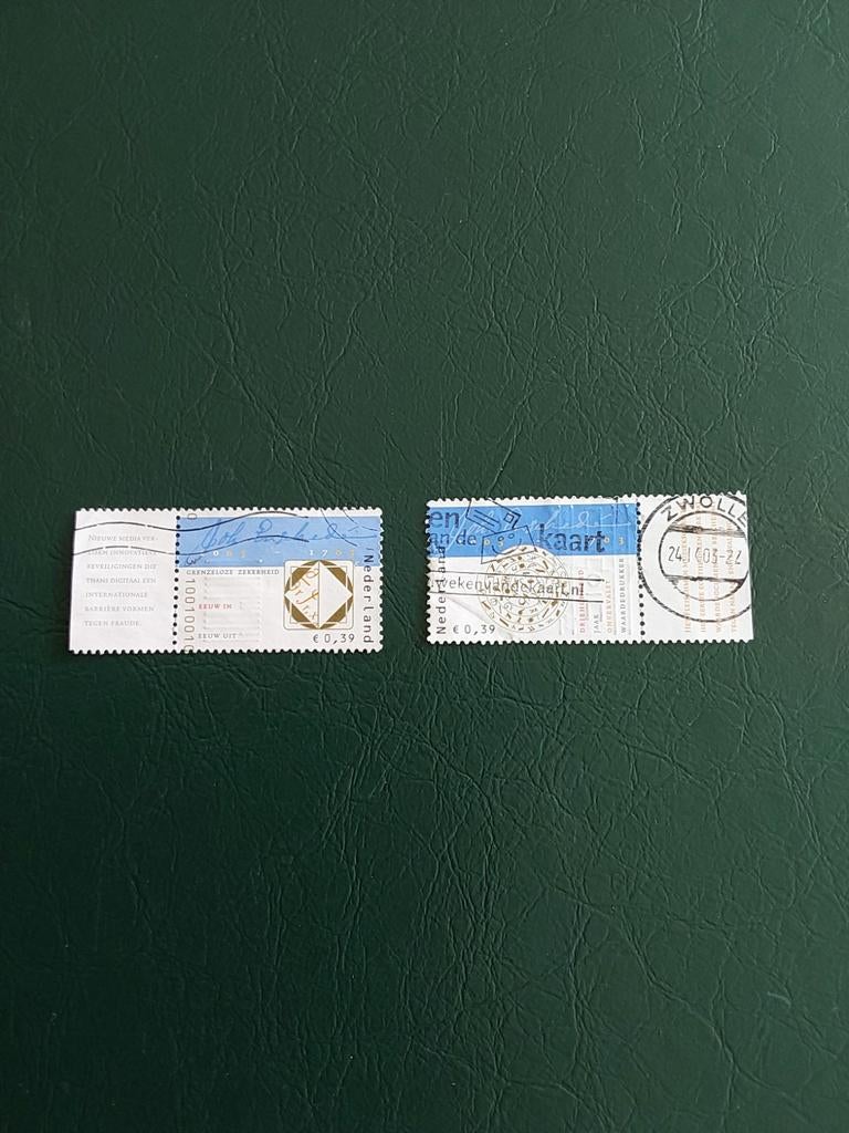 Nvph 2162-2163   300 Jaar Johan Enschede ( gest), Ophalen of Verzenden