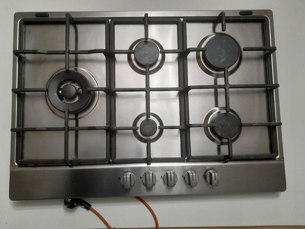 Whirlpool AKR 3291, Witgoed en Apparatuur, Kookplaten, Ophalen, Gebruikt, Inbouw, Gas