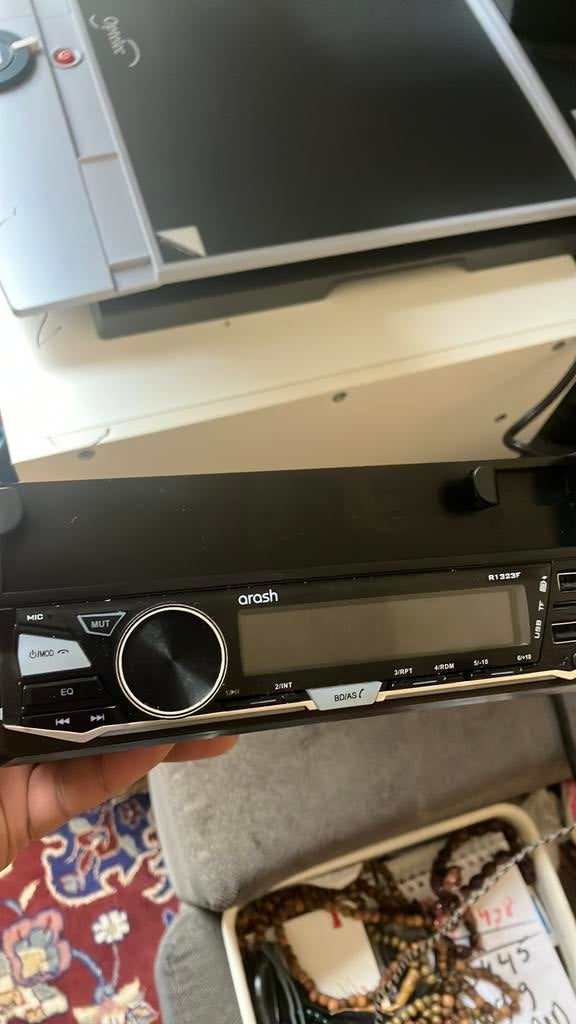 Auto Radio voor iphone smartphone Bluetooth, Ophalen of Verzenden, Zo goed als nieuw, LED