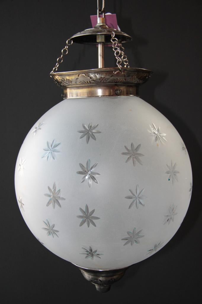 hanglamp frosted glas, Ophalen of Verzenden, Nieuw, Glas, 50 tot 75 cm