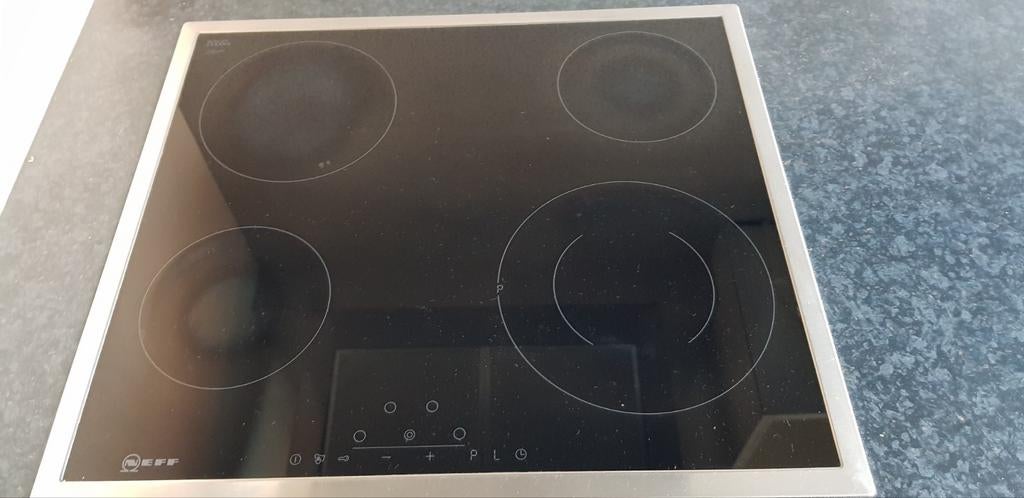 Keramische kookplaat, Ophalen, Inbouw, Keramisch, 4 kookzones