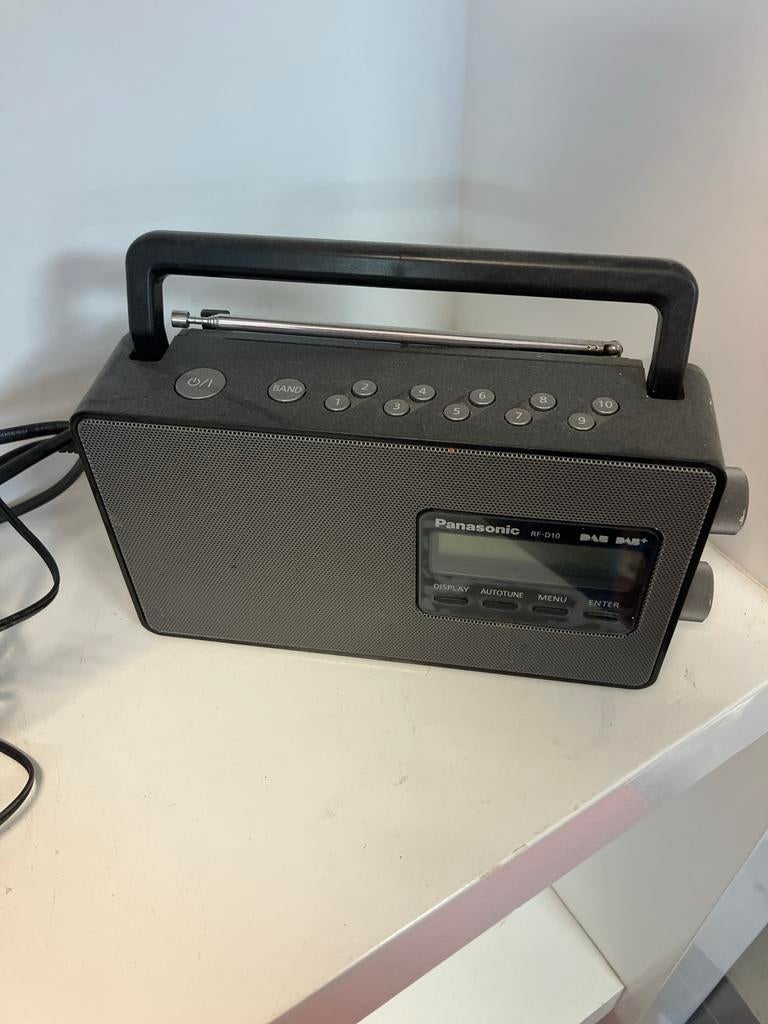 Panasonic RF-D10 DAB+ Radio - Draagbaar en Compact, Audio, Tv en Foto, Radio's, Ophalen of Verzenden, Zo goed als nieuw, Radio