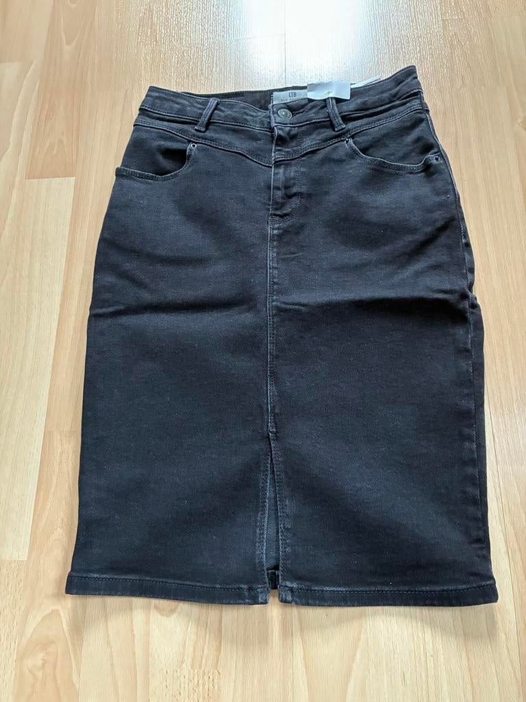 Spijkerrok, Kleding | Dames, Zwart, Nieuw, Ophalen of Verzenden, Maat 36 (S)