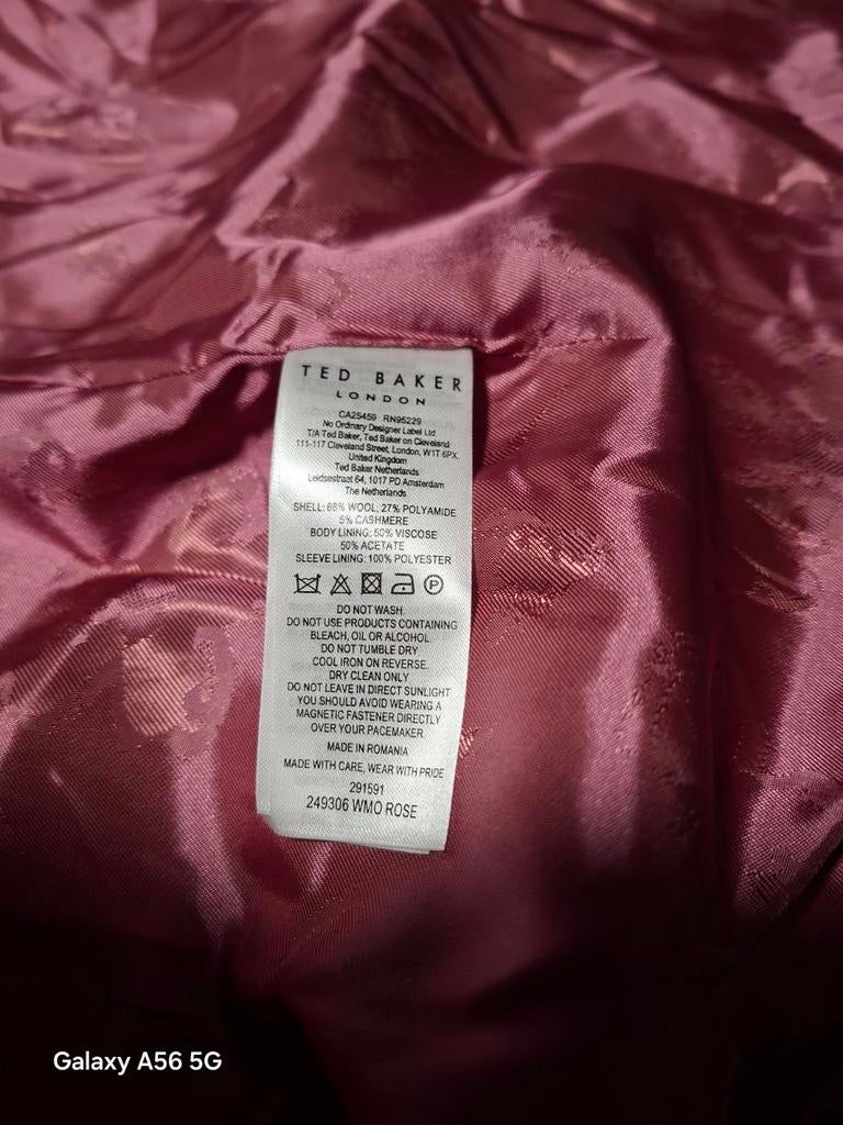 Ted Baker jas, alleen serieuze biedingen wordt op gereageerd, Kleding | Dames, Ophalen, Nieuw, Roze