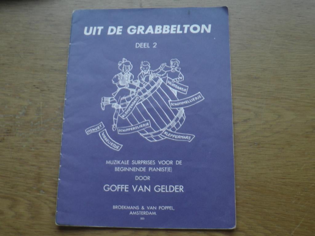 Uit de grabbelton deel 2 -voor de beginnende pianist, Gebruikt, Klassiek, Ophalen of Verzenden, Artiest of Componist