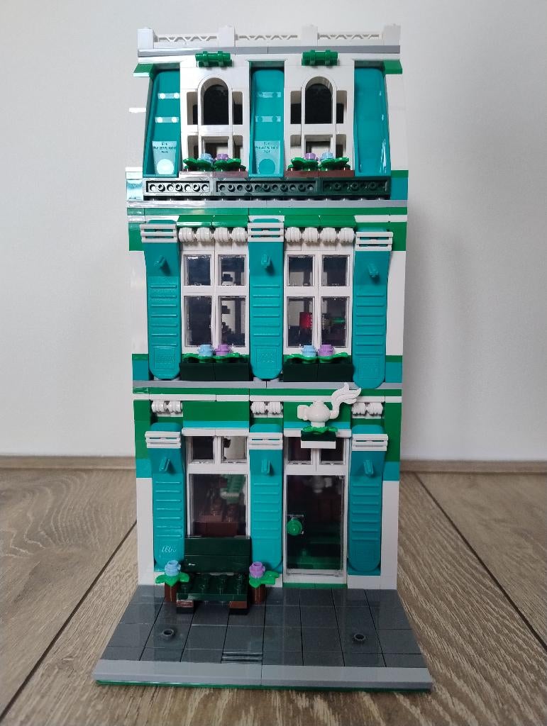 Lego - MOC - Brick Artisan - Turquoise Tea House, Ophalen of Verzenden, Zo goed als nieuw, Complete set, Lego