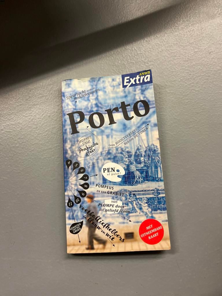 ANWB Extra Reisgids Porto met uitneembare kaart, Boeken, Europa, Ophalen of Verzenden, Zo goed als nieuw, Reisgids of -boek