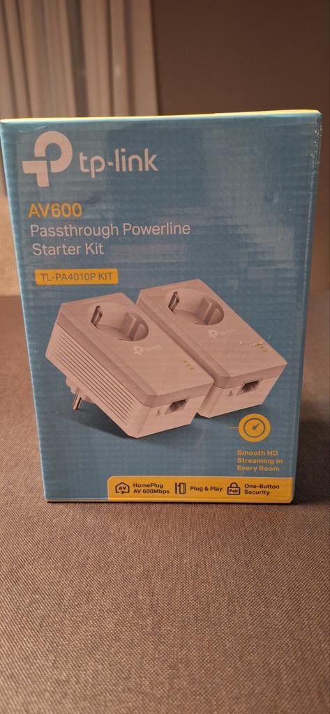 TP-Link AV600 Passthrough Powerline Starter Kit, Ophalen of Verzenden, Nieuw, TP-Link