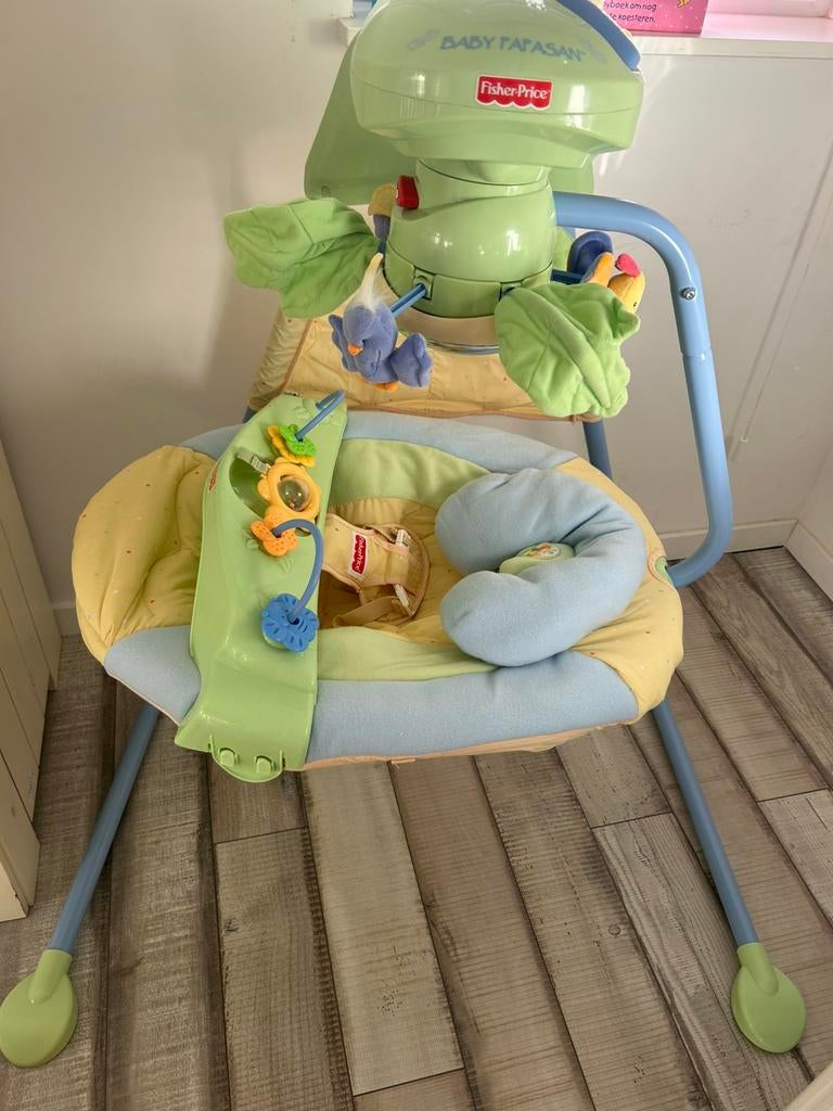Fisher price Baby Papasan, Ophalen of Verzenden, Zo goed als nieuw