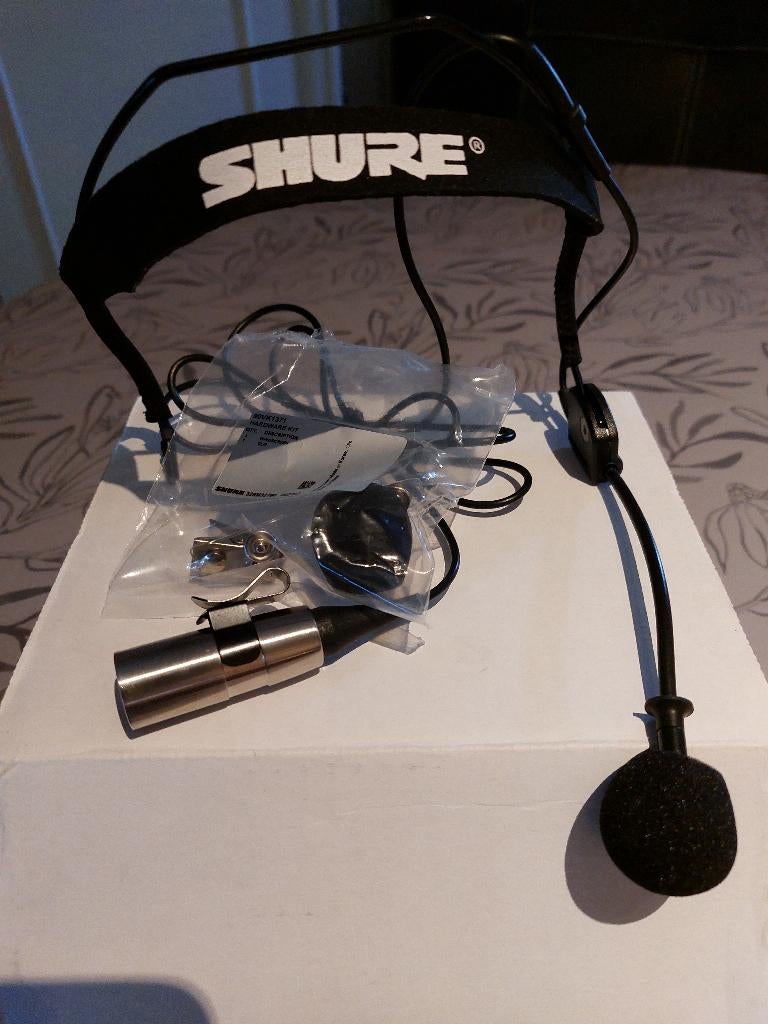 Te Koop : 2x Headset van Shure nieuw, Ophalen of Verzenden, Nieuw, Zangmicrofoon
