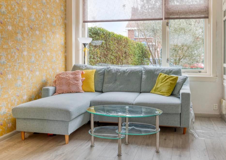 Slaapbank, Ophalen of Verzenden, Zo goed als nieuw, Vierpersoons of meer, Minder dan 150 cm