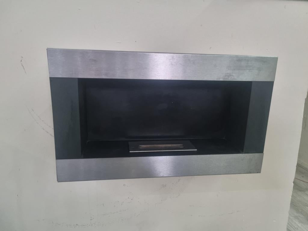 Kratki Hangende Bio-Ethanol Openhaard - Modern Design, Ophalen of Verzenden, Gebruikt, Hangende haard, Overige soorten