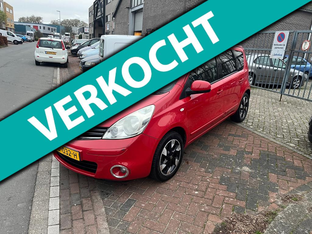 Nissan Note 1.4 Connect Edition! Airco! 174 DKM! Park sensor, Auto's, Voorwielaandrijving, Euro 5, Gebruikt, Zwart
