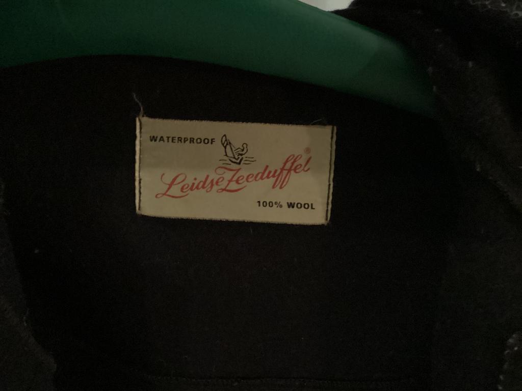 Houtje touwtje jas ( Leidse duffel), Ophalen, Gedragen, Maat 38/40 (M), Blauw