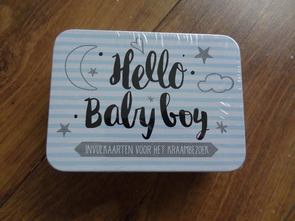 Invulkaarten kraambezoek, Ophalen, Zo goed als nieuw, Kraamcadeau