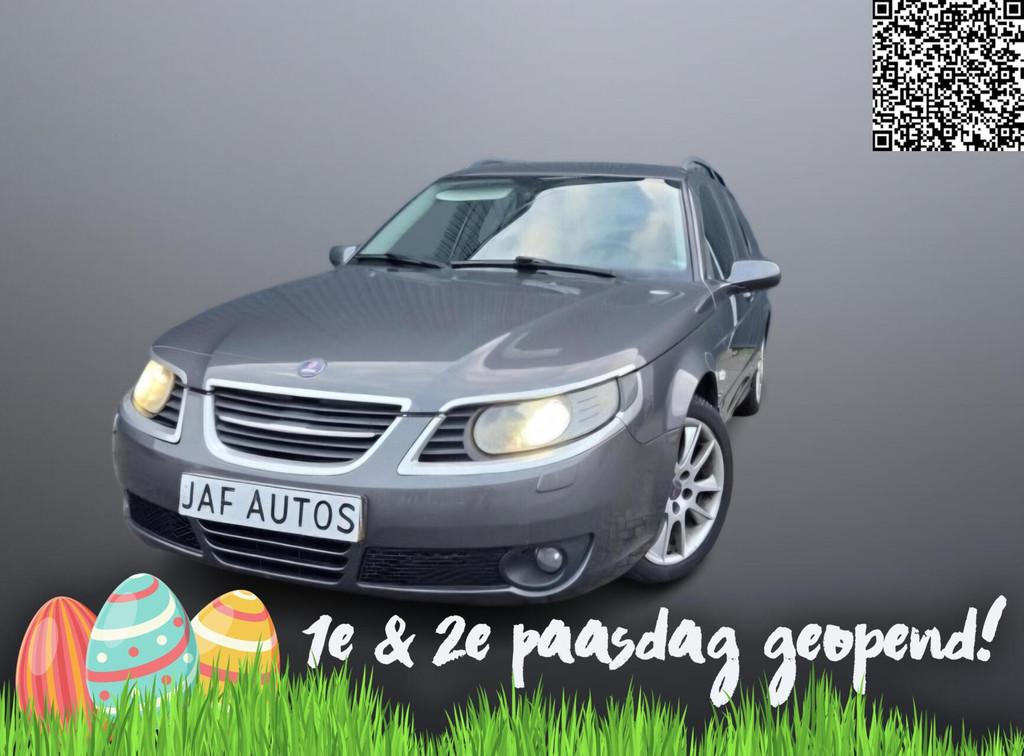Saab 9-5 Estate 2.0turbo Leder AUTOMAAT luxe!, 4 cilinders, 150 pk, 93 €/maand, Euro 4