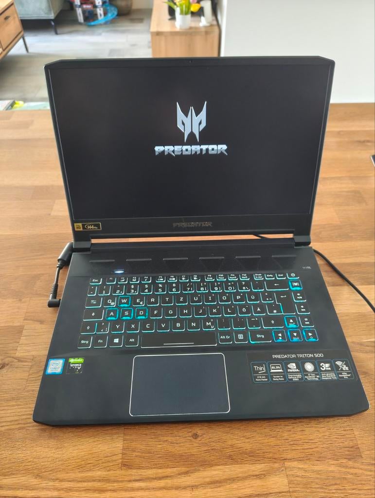 Acer Predator PT515-51 Gaming Laptop, Gebruikt, 2 tot 3 Ghz, 15 inch, Acer Predator