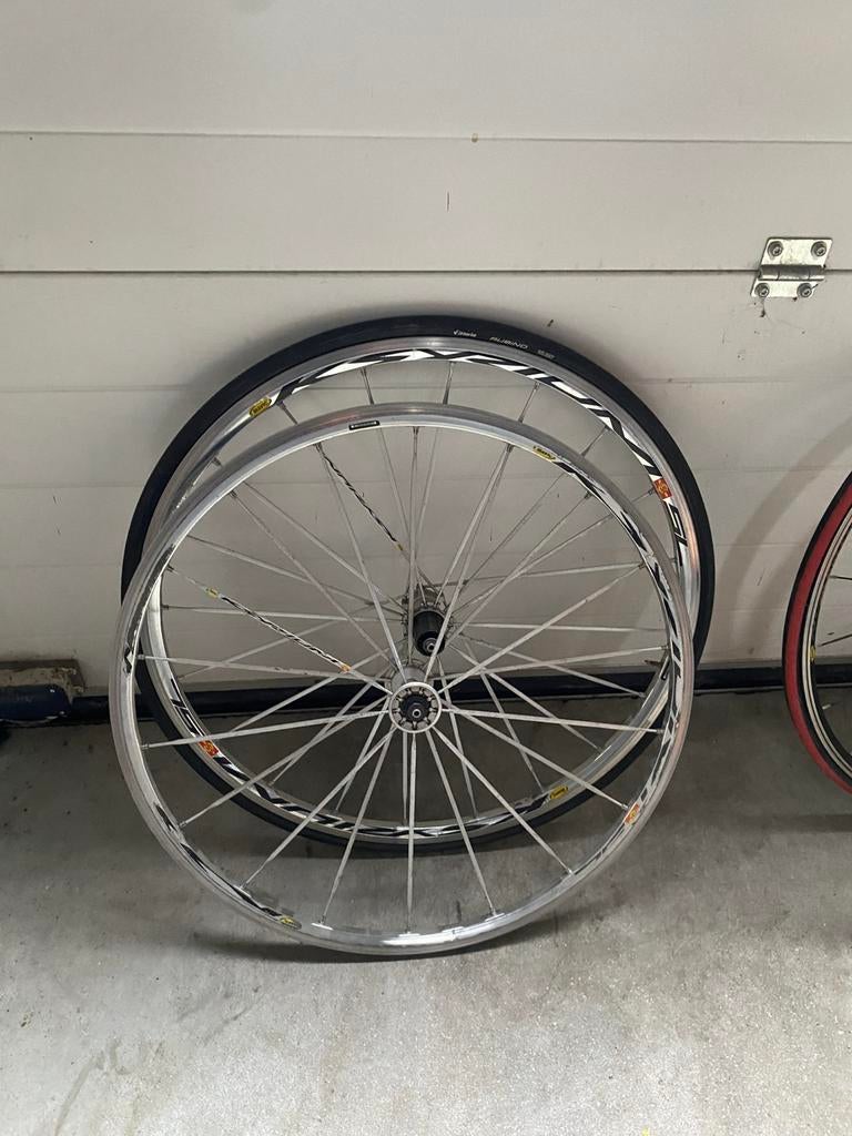 2 x Set mavic Ksyrium elite s 1 x Set mavic aksium, Ophalen of Verzenden