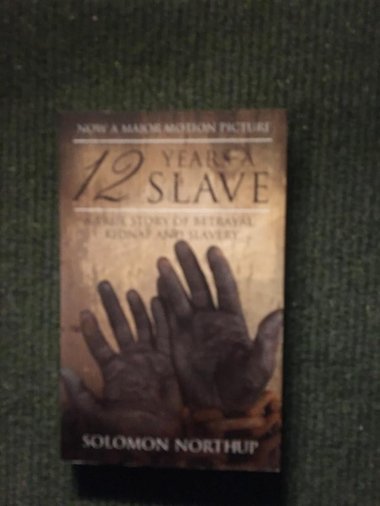 12 years a Slave (Biografie)(Engels); door Solomon Northup, Solomon Northup, Overige, Ophalen of Verzenden, Zo goed als nieuw