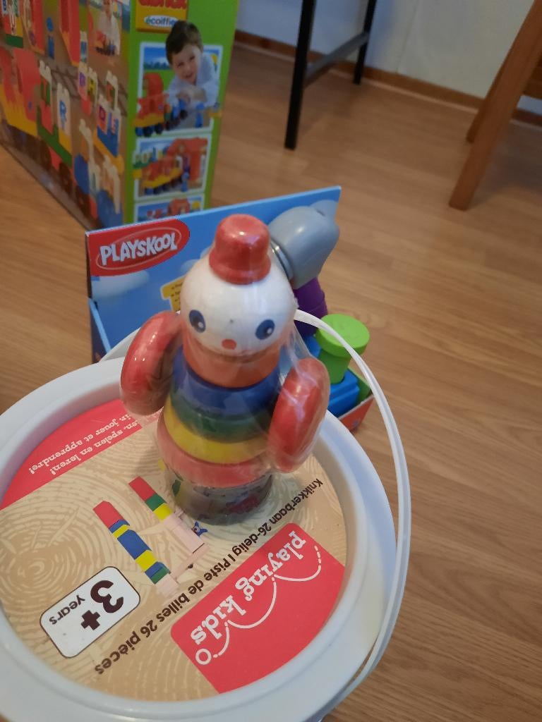 houten pop peuterpuzzel poppuzzel, Ophalen, Nieuw, Van hout, Minder dan 10 stukjes