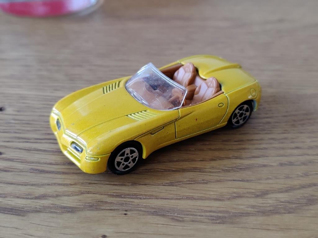 Majorette Dodge Concept Car GEEL, Ophalen of Verzenden, Zo goed als nieuw, Auto