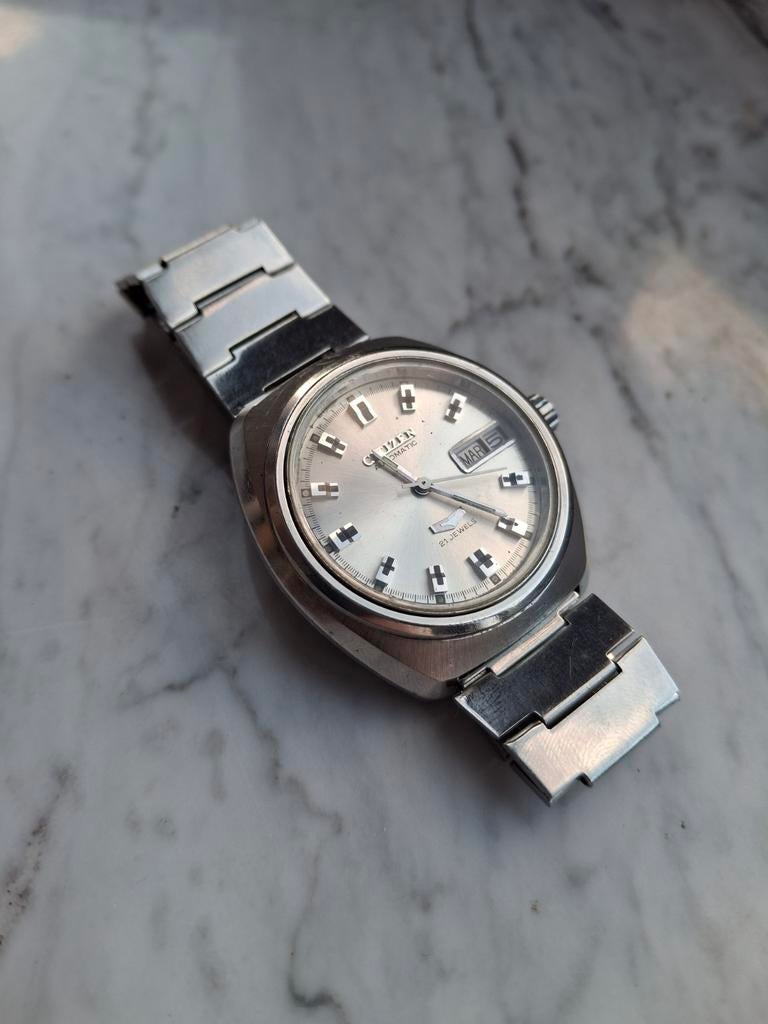 Citizen Automatic Day-Date 21 Jewels – Vintage Jaren 70, Verzenden