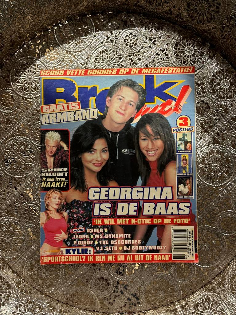 Break Out tijdschrift begin jaren 2000 ( gratis verzenden ), Ophalen of Verzenden, Gelezen, Gossip of Showbizz