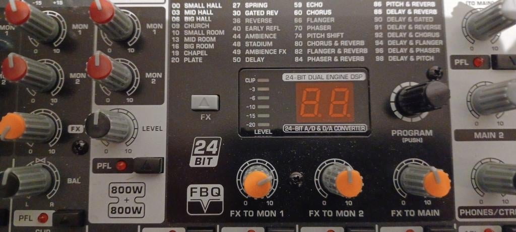 TE KOOP-NIEUW NIEUW.  BEHRINGER P.M.P. 4000, Ophalen, Nieuw