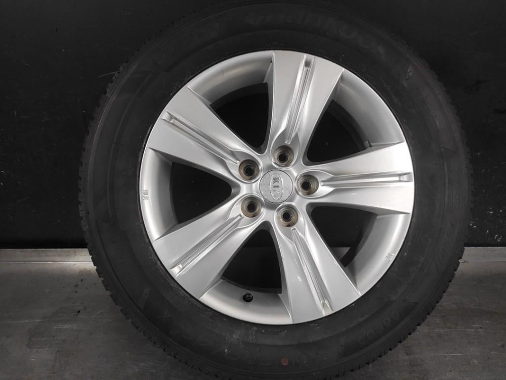 Velgen set met banden Kia Sportage ( 225-60-R17 ), Gebruikt, Banden en Velgen, 17 inch, Ophalen of Verzenden