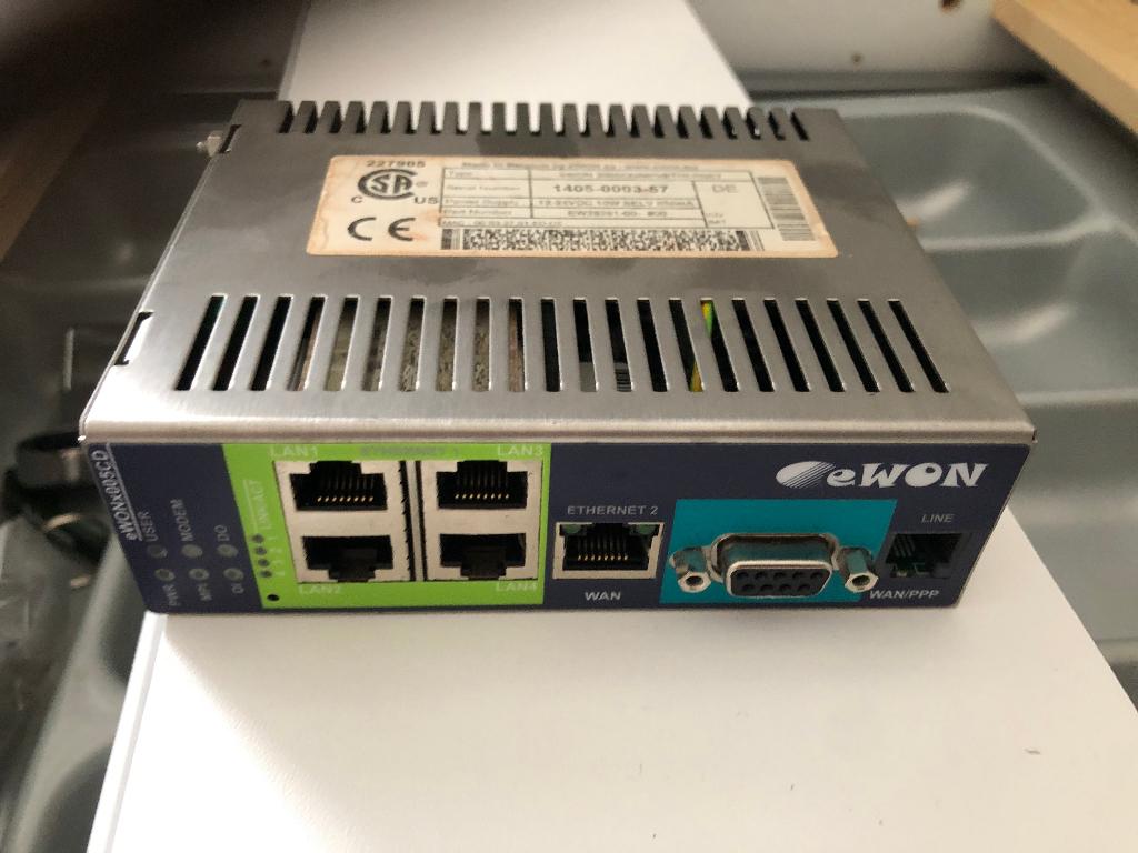 te koop:eWON 2005cd/mpi/ ethernet Industrial / router, Ophalen of Verzenden, Gebruikt
