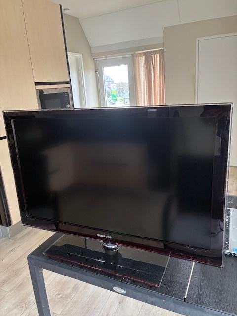 Samsung TV 37 inch, Ophalen, Gebruikt, 50 Hz, LCD