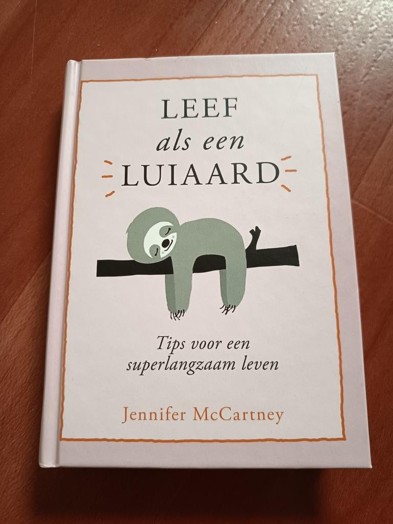 Leef als een luiaard - Jennifer McCartney, Ophalen of Verzenden