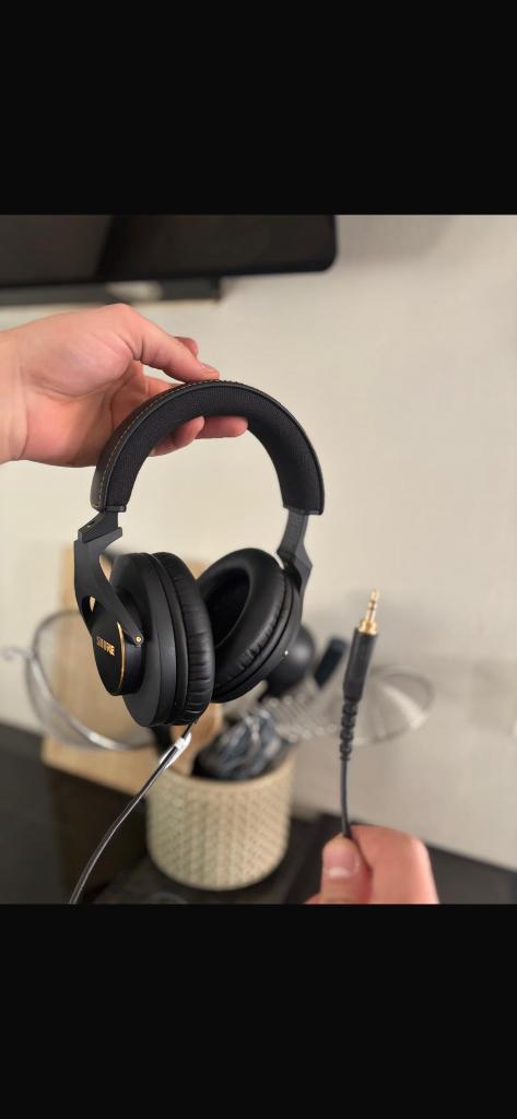 Shure SRH840A studio-koptelefoon, Ophalen of Verzenden, Zo goed als nieuw, Over oor (circumaural), Overige merken