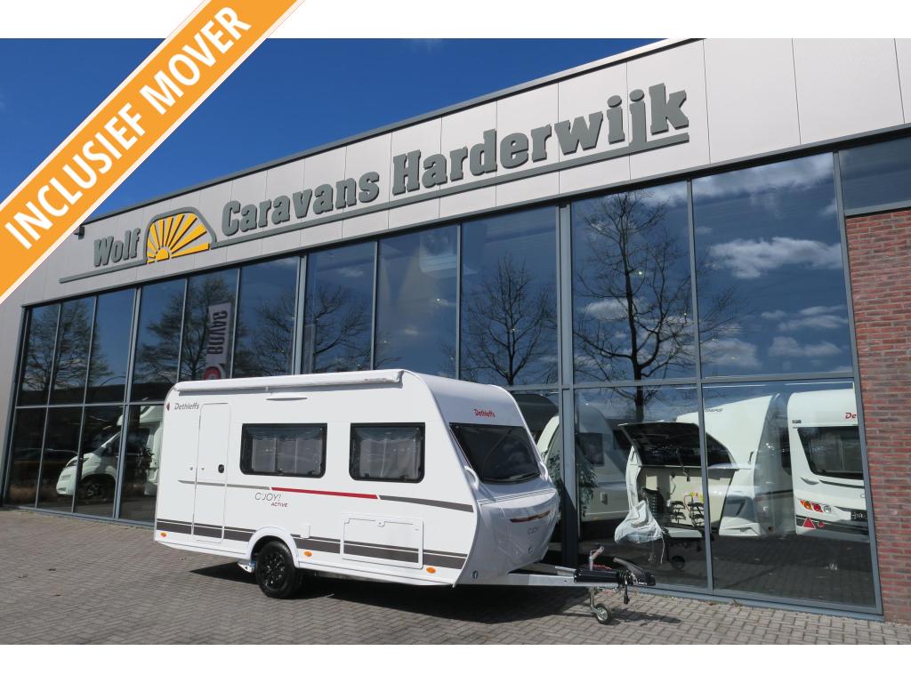 Dethleffs C'Joy 420 QSH INCL MOVER+LUIFEL, Bedrijf, Treinzit, Dwarsbed, Schokbreker